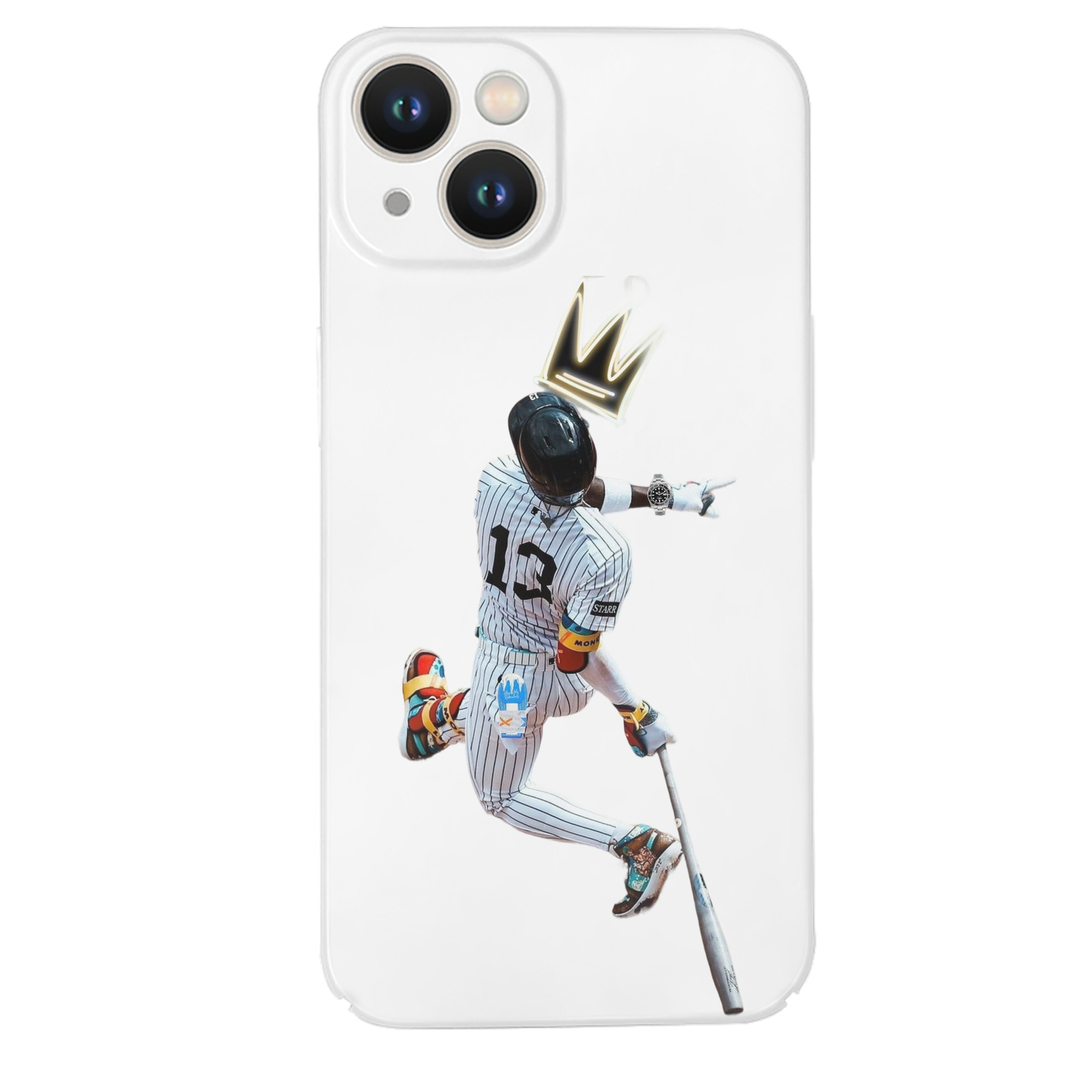 Jazz Chisholm Jr. 4 IPhone 14 Series Full-Cover Hard Case – Shockproof With Raised Camera Protection – Precise Cutouts, Wireless Charging Compatible – Durable, Anti-Yellowing, Easy To Clean